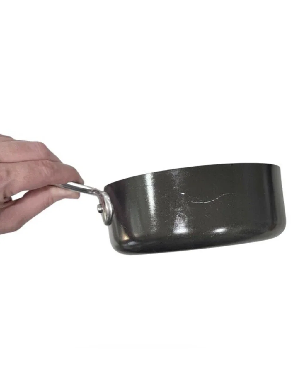 (RB) All-Clad LTD 1 Qt Saucepan Hard Anodized Aluminum Stainless Steel No Lid